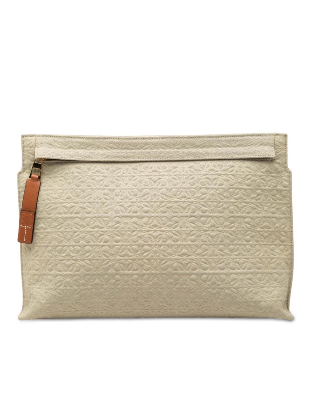 Loewe Anagram Canvas Repeat T Clutch #347550L37B